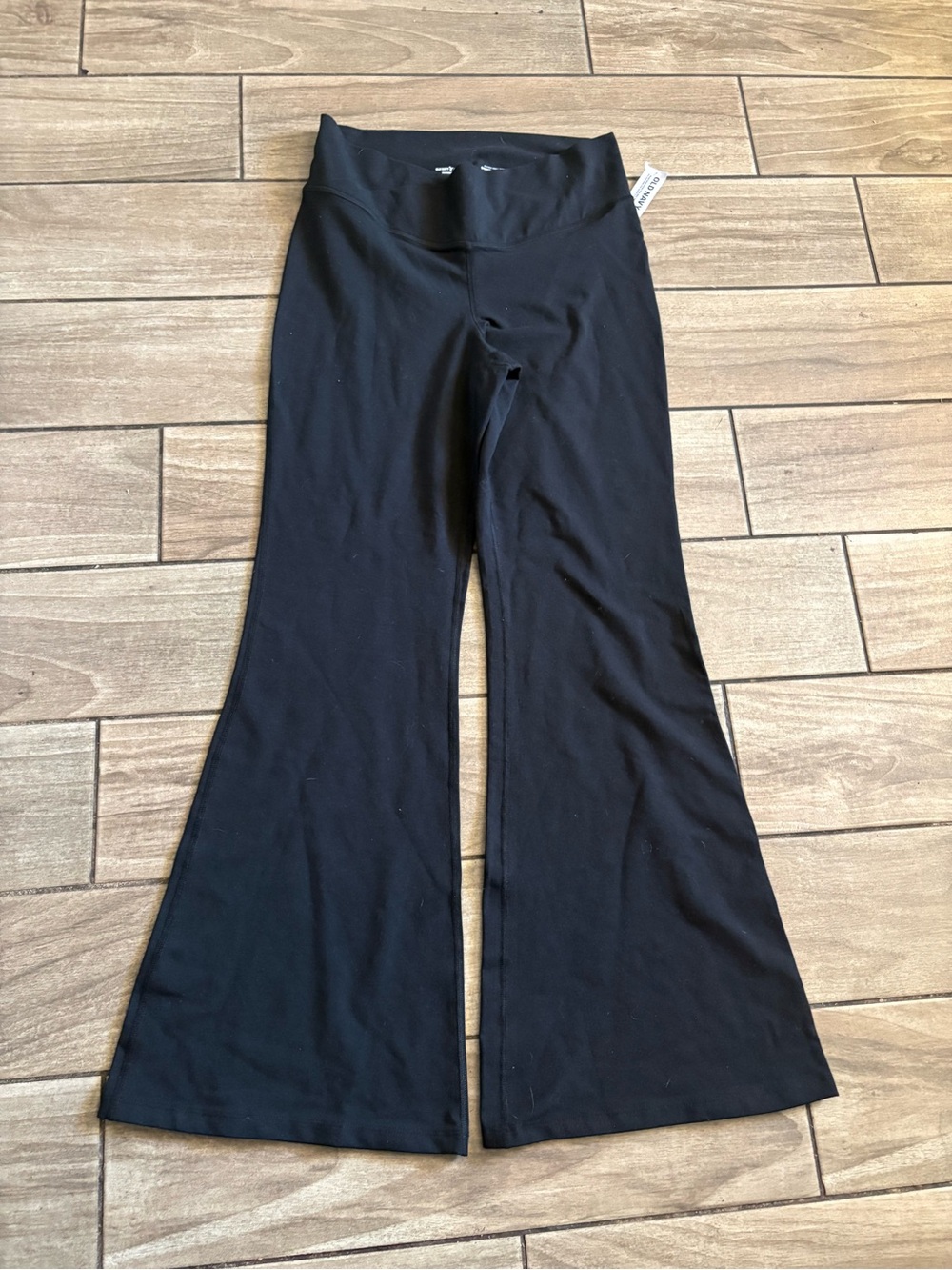 Old Navy Black Boot-Cut Flare Yoga Pants